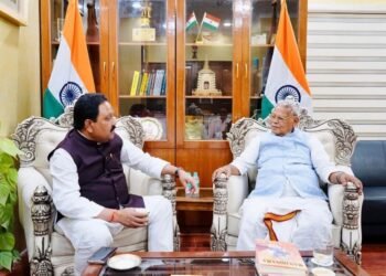 अररिया सांसद प्रदीप सिंह ने दिल्ली में केंद्रीय मंत्री जीतन राम मांझी से की शिष्टाचार भेंट, विकास कार्यों पर हुई गहन चर्चा